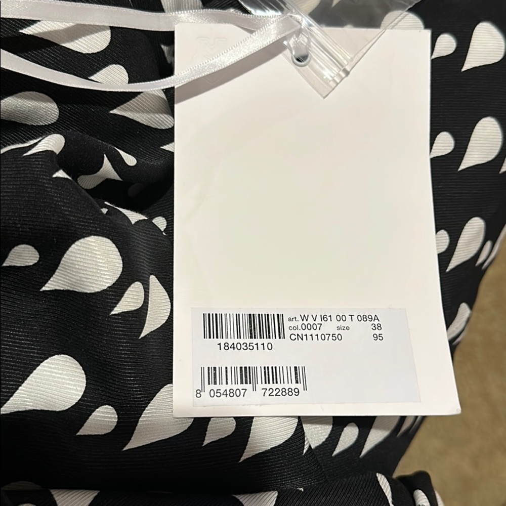 Love Moschino New tear Drop Pokadot mini dress